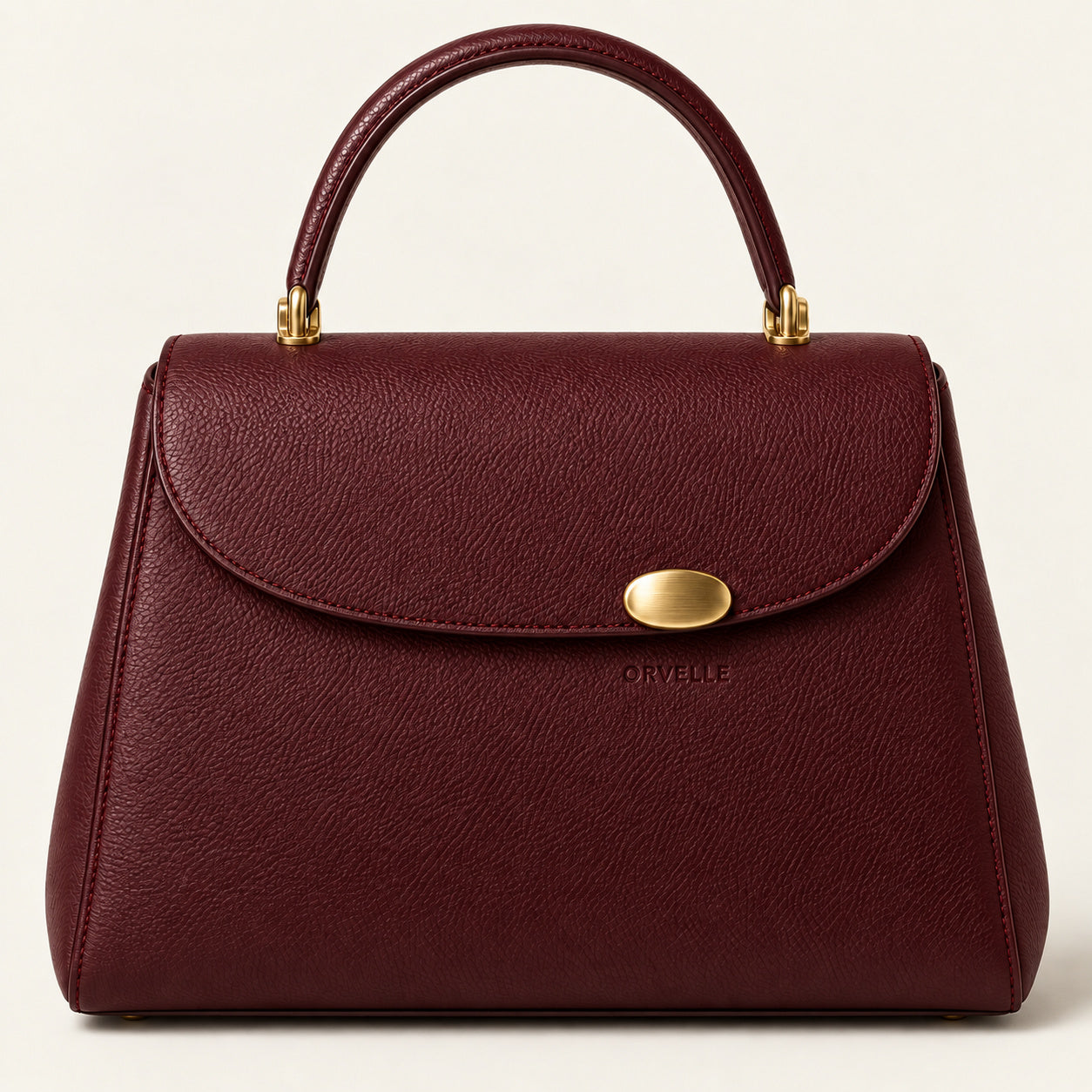 The Frame in oxblood